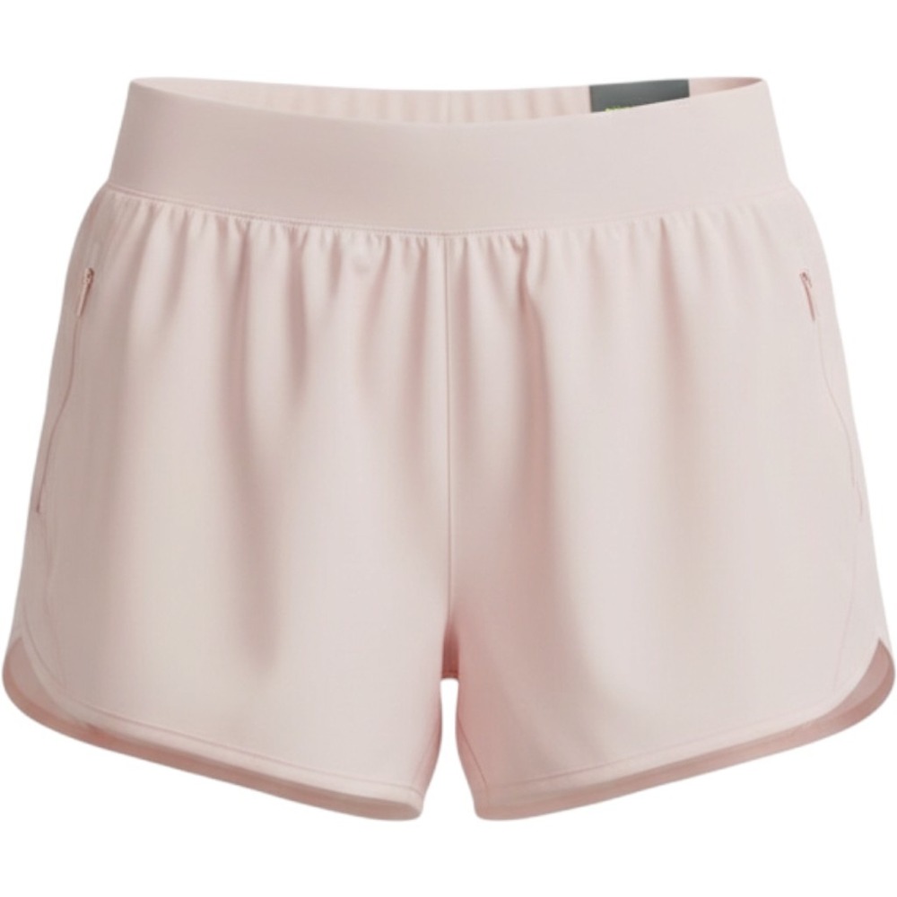 Tek Gear Womens Workout Shorts Peach Pink Active Running Gym WT13V302RS Large